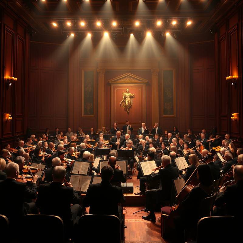 Photo d'un concert de musique classique